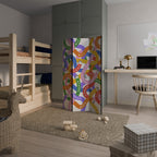 HELLO THERE Biombo de 3 paneles