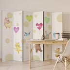 BALLOON FRIENDS 6-Panel Room Divider