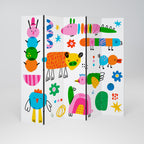 POWER OF IMAGINATION Biombo Decorativo de 5 Paneles