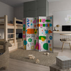 POWER OF IMAGINATION Biombo Decorativo de 5 Paneles