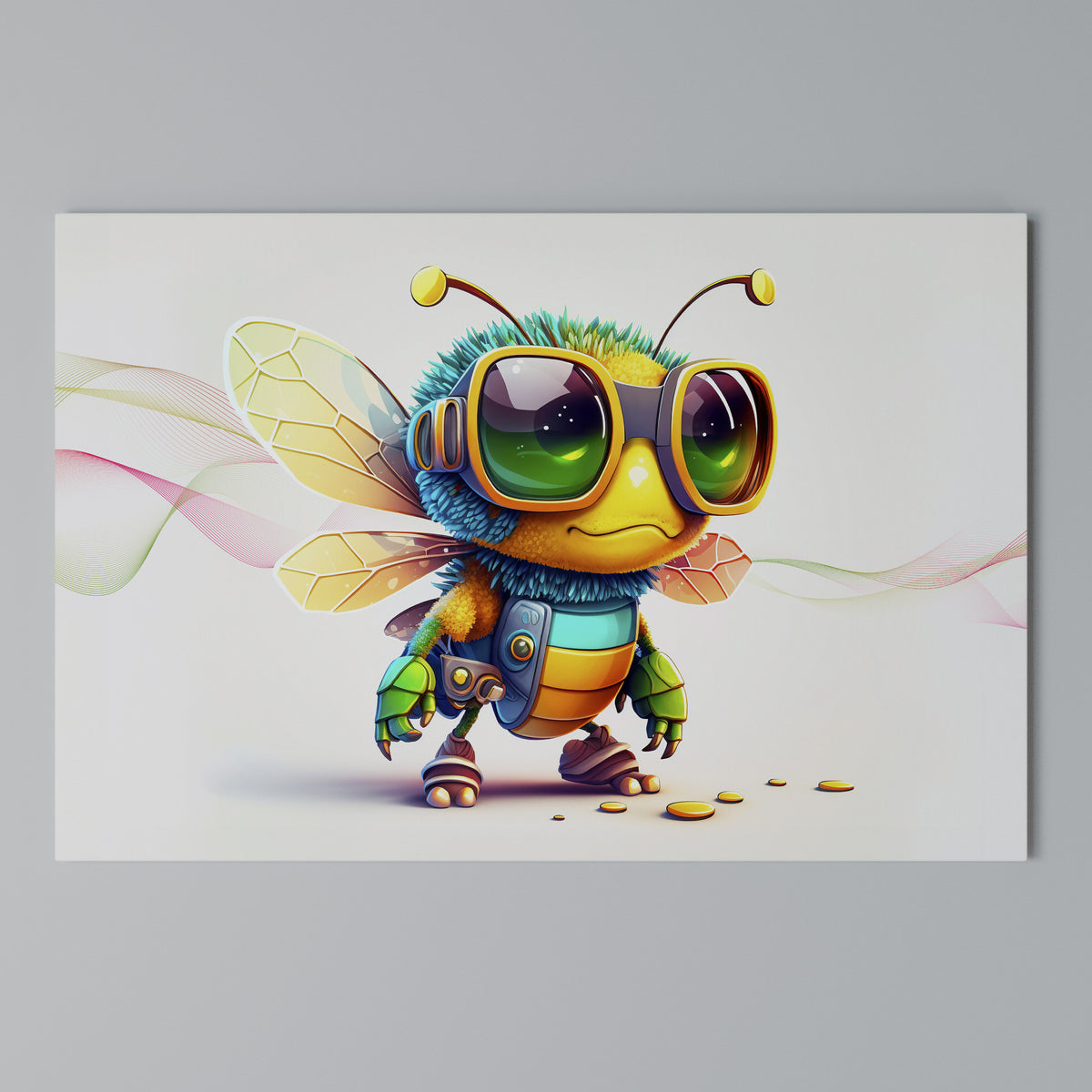 BUZZ BUDDY Cuadro en lienzo horizontal