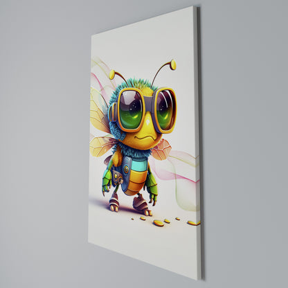 BUZZ BUDDY Cuadro en lienzo vertical