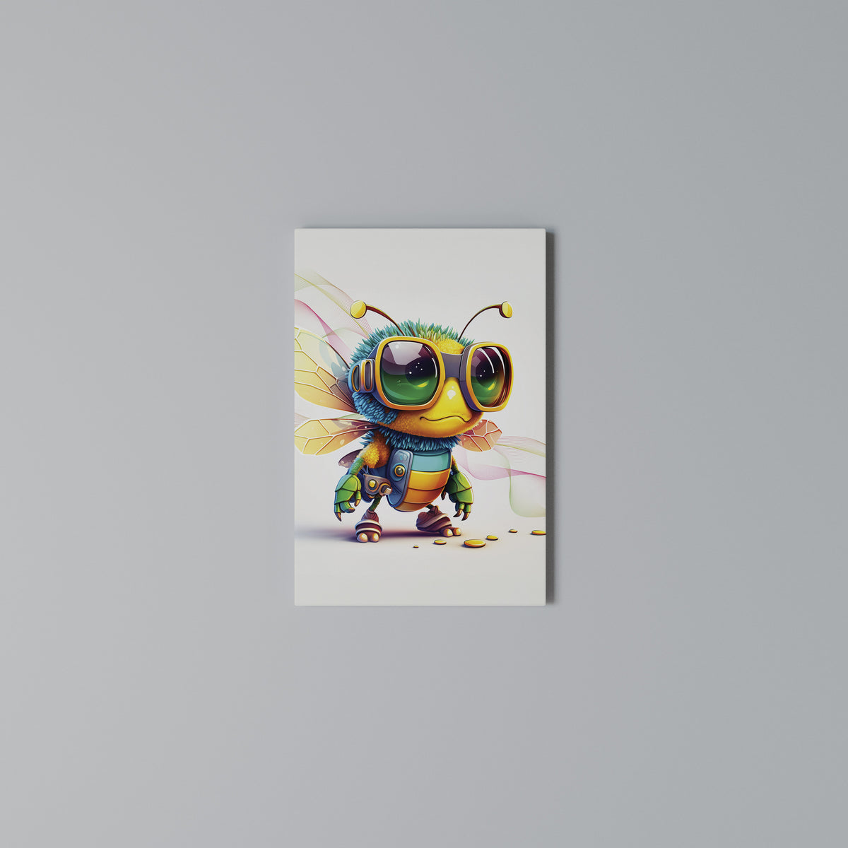 BUZZ BUDDY Cuadro en lienzo vertical