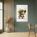 BUZZ BUDDY Peel and Stick Vertical Poster