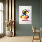 QUACKY FUN Póster Vertical Adhesivo