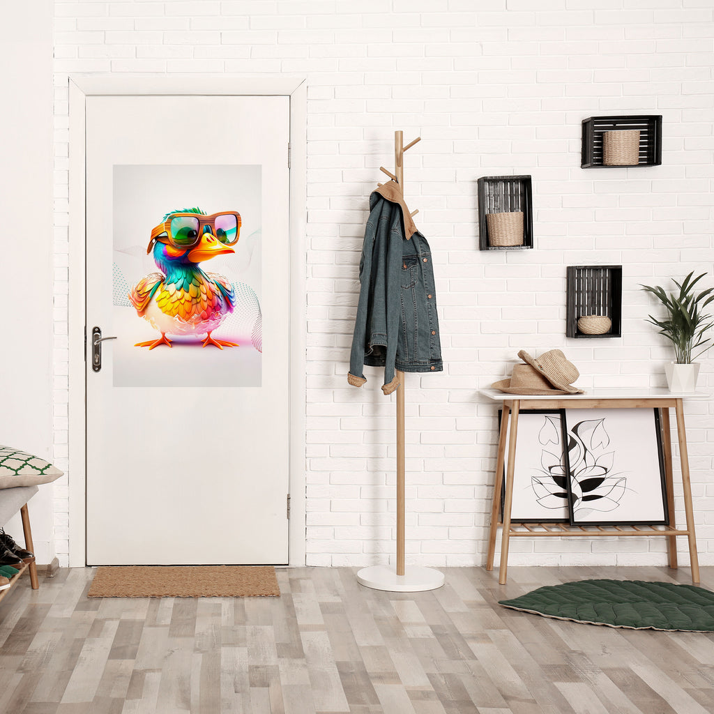 QUACKY FUN Peel and Stick Vertical Poster