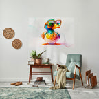 QUACKY FUN Peel and Stick Horizontal Poster