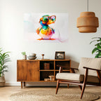 QUACKY FUN Peel and Stick Horizontal Poster