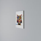 HOOT HOOT Cuadro en lienzo vertical