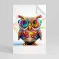 HOOT HOOT Póster adhesivo vertical