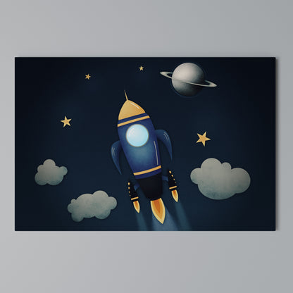 STELLAR SWING Cuadro en lienzo horizontal