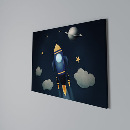 STELLAR SWING Cuadro en lienzo horizontal