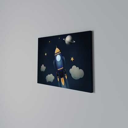 STELLAR SWING Cuadro en lienzo horizontal
