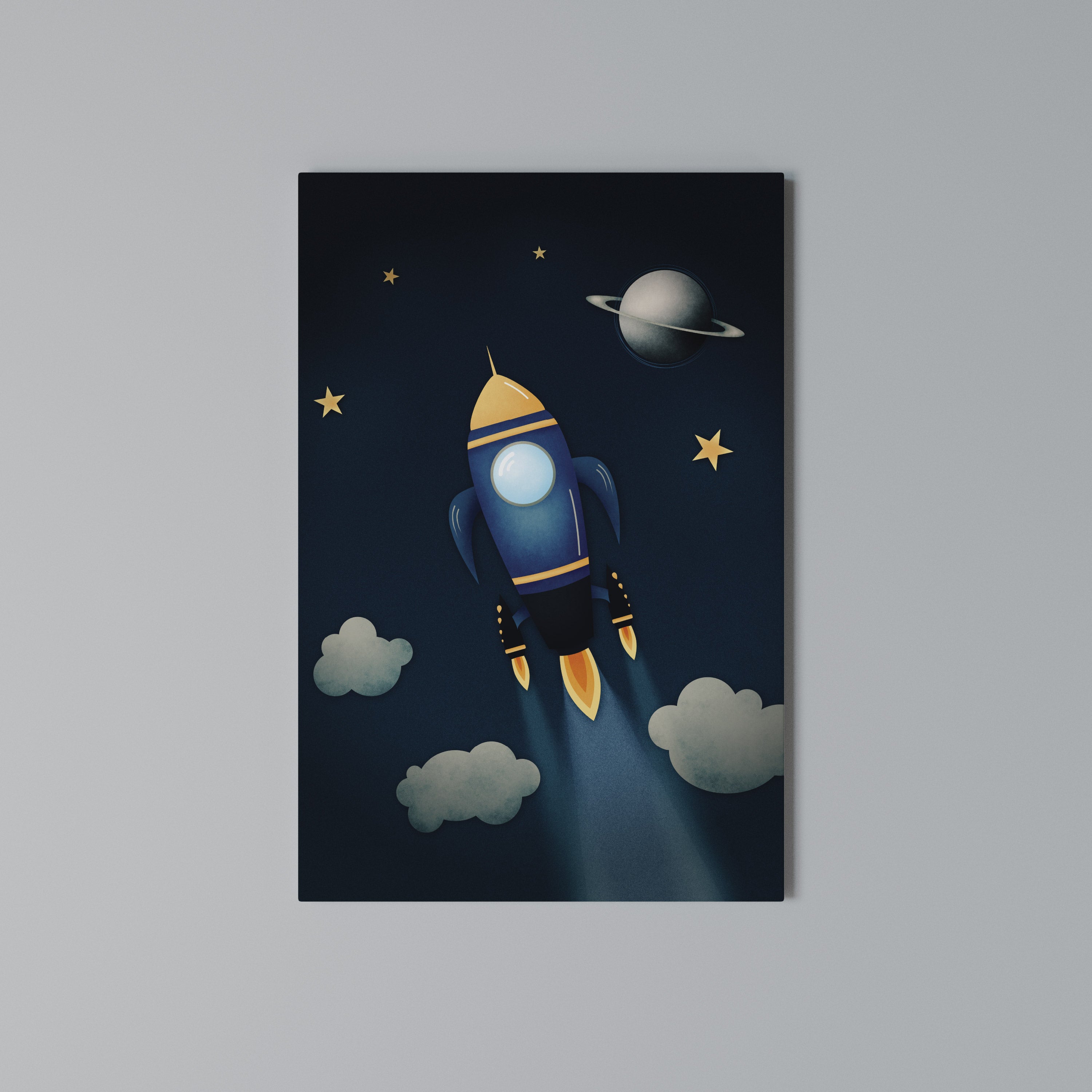 STELLAR SWING Vertical Canvas Print