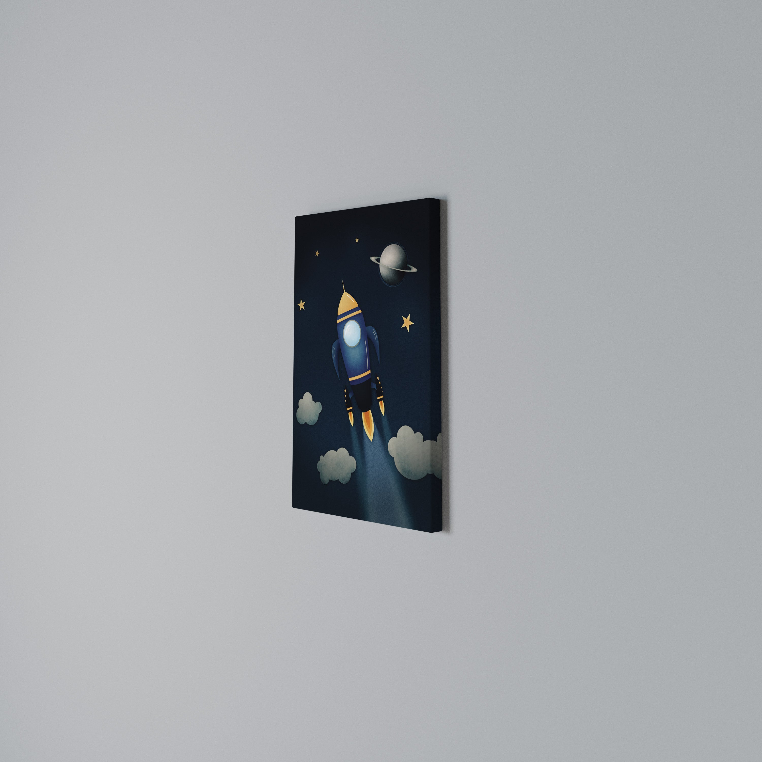 STELLAR SWING Vertical Canvas Print