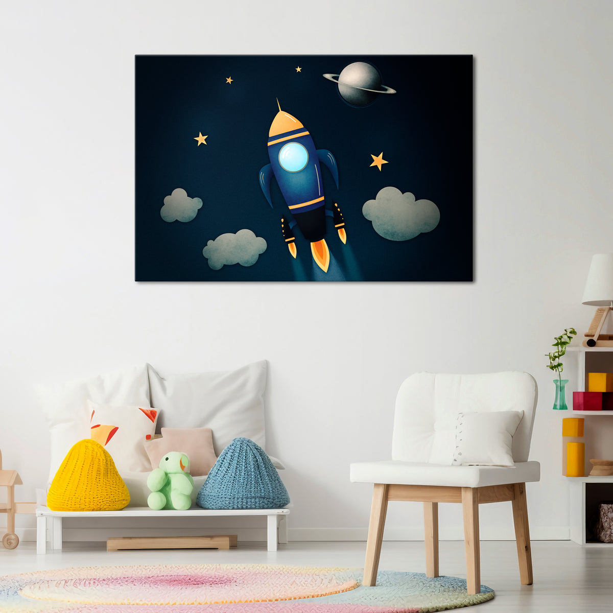 STELLAR SWING Cuadro en lienzo horizontal