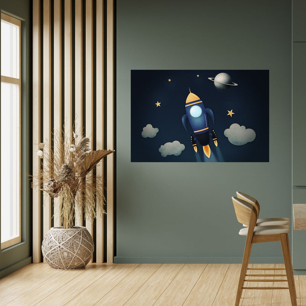 Póster horizontal autoadhesivo STELLAR SWING