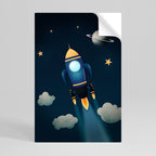 STELLAR SWING Póster Vertical Adhesivo