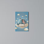 ELEPHANT DREAMS Vertical Canvas Print