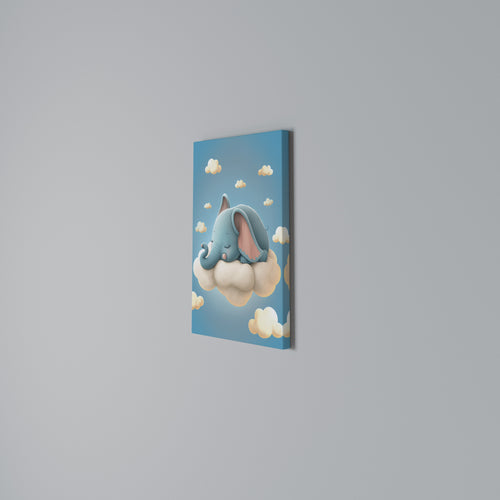 ELEPHANT DREAMS Cuadro en lienzo vertical