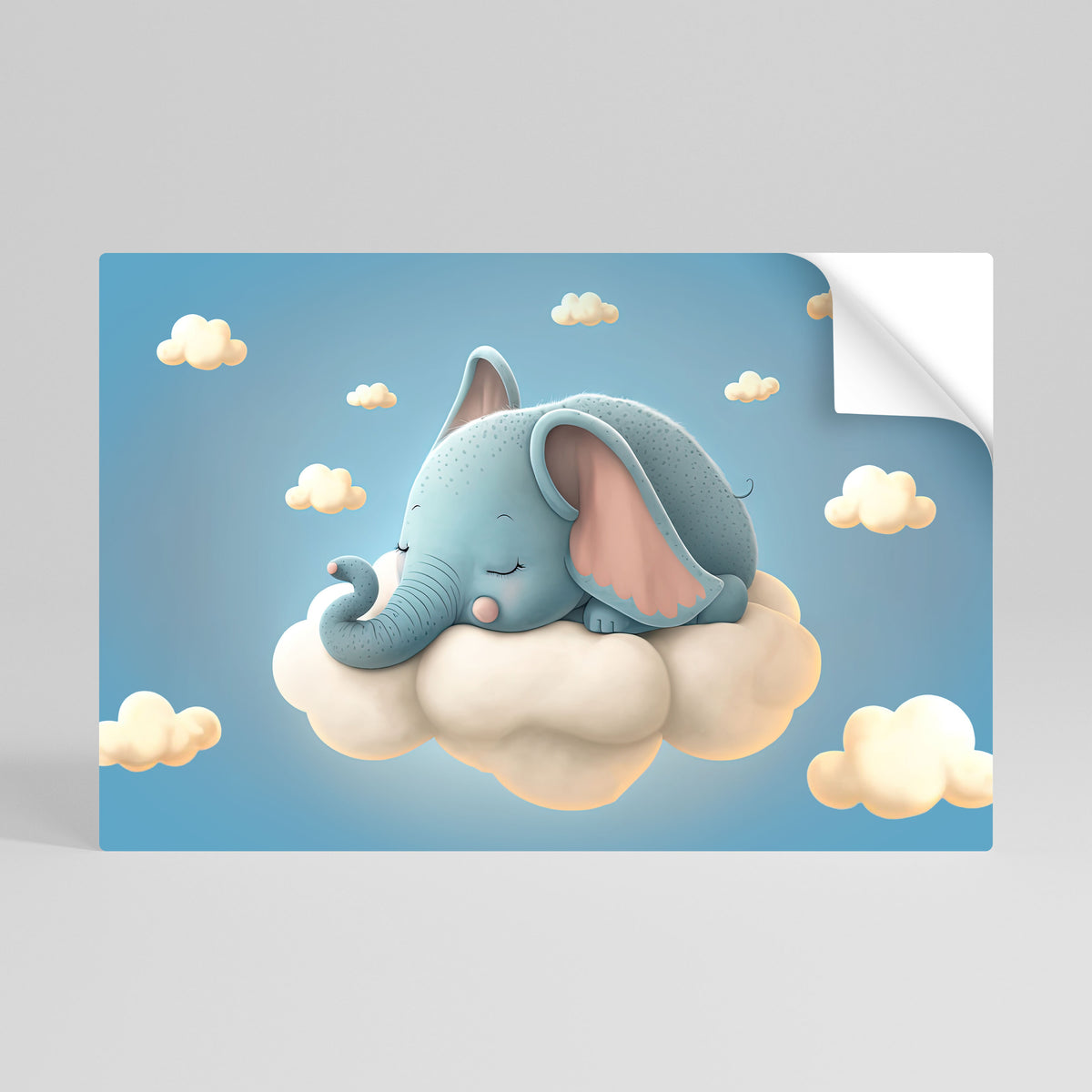 ELEPHANT DREAMS Póster adhesivo horizontal