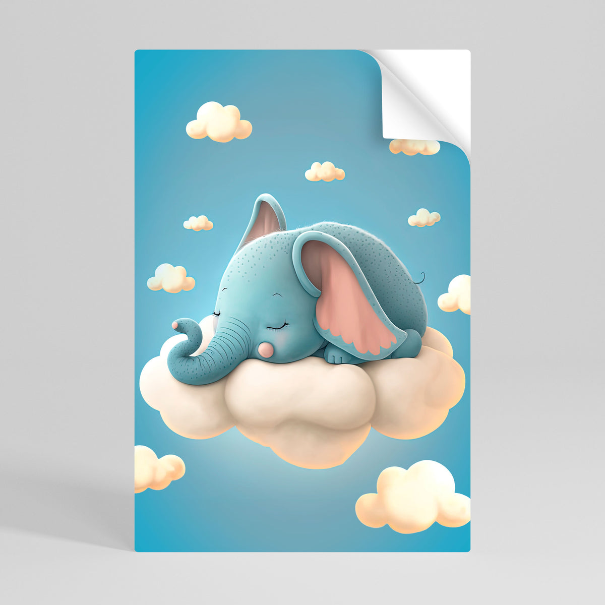 ELEPHANT DREAMS Póster adhesivo vertical