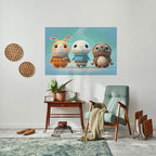 SWEETIES SQUAD Peel and Stick Horizontal Poster