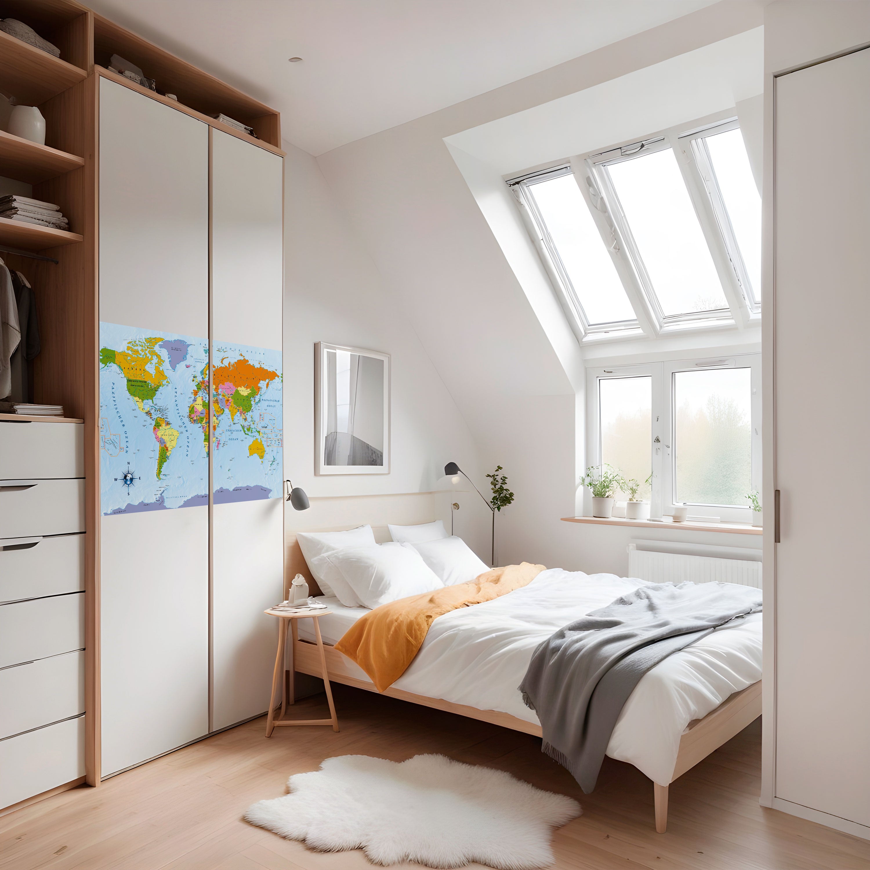 OCÉANOS DEL DESCUBRIMIENTO [DE] Póster horizontal autoadhesivo