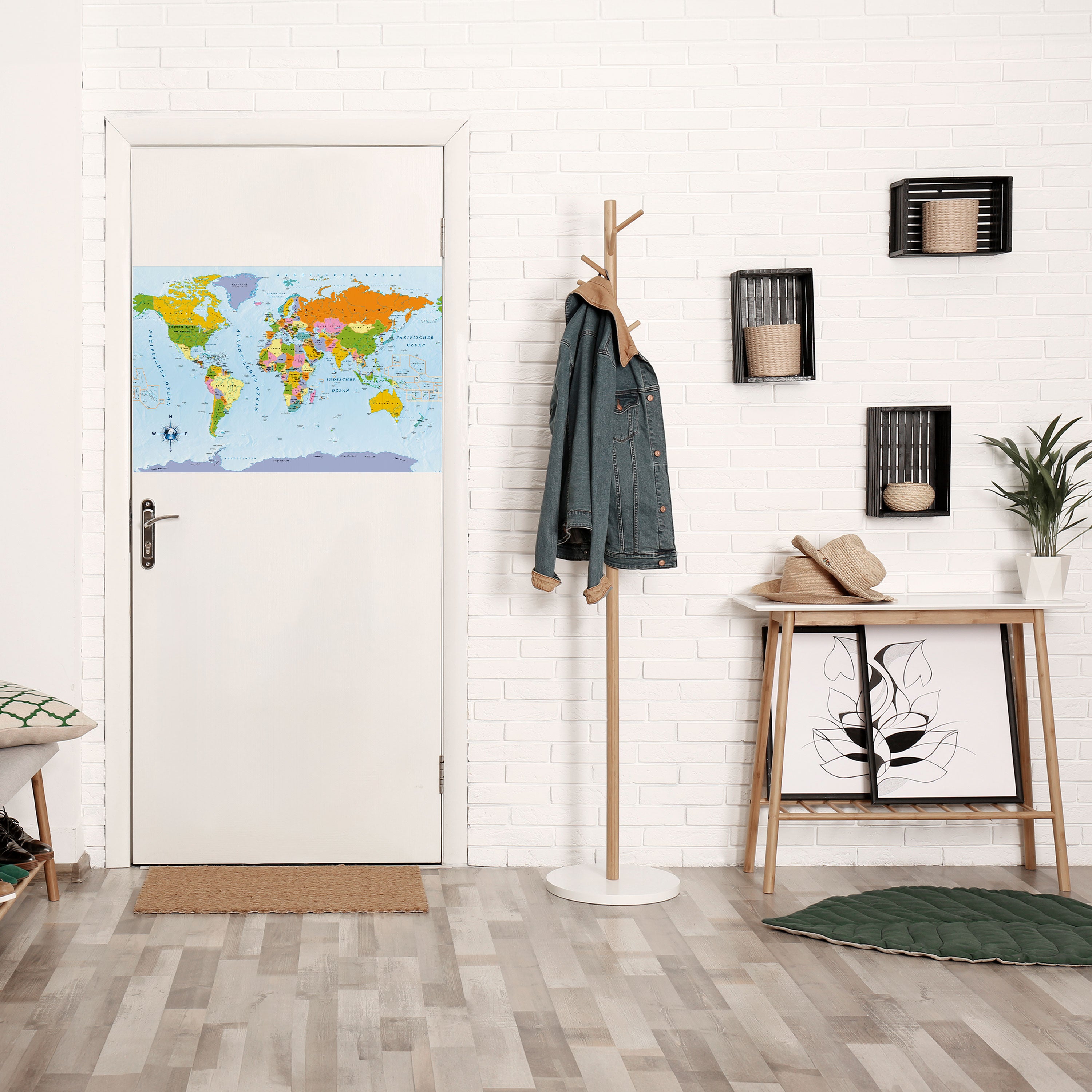 OCÉANOS DEL DESCUBRIMIENTO [DE] Póster horizontal autoadhesivo