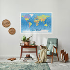 TERRAIN OF DISCOVERY [DE] Póster Horizontal Adhesivo