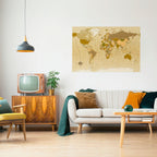 UNSUNG GEOGRAPHIES Póster Horizontal Adhesivo