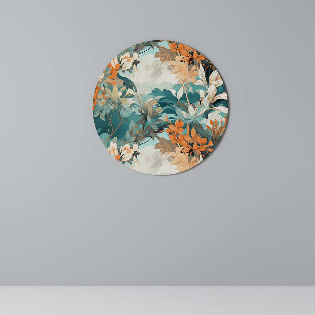 BLOOM BALLET Round Wall Art