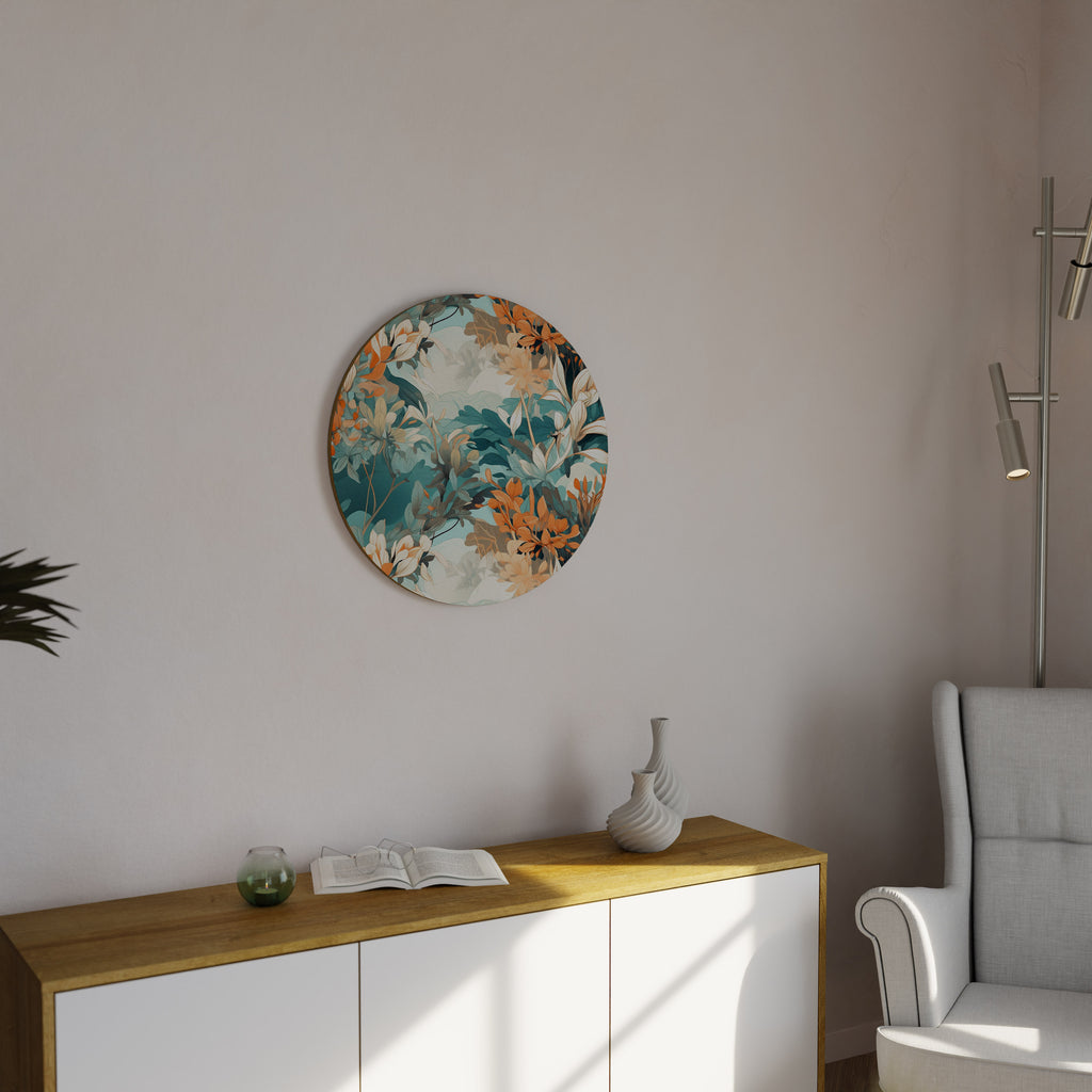BLOOM BALLET Round Wall Art