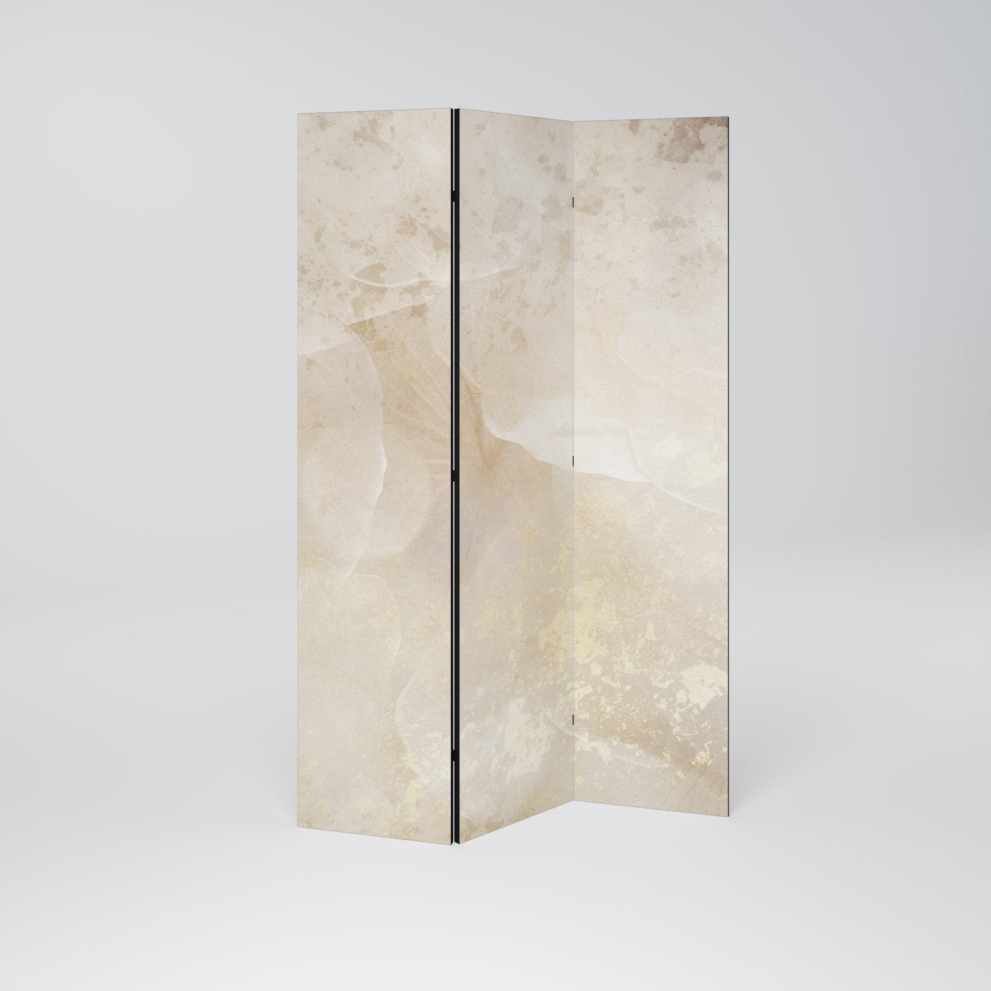 WHISPERING PETALS Biombo de 3 paneles