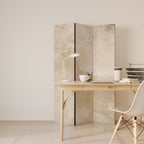 WHISPERING PETALS Decorative 3-Panel Room Divider