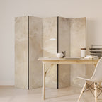 WHISPERING PETALS Biombo Decorativo de 5 Paneles