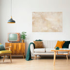 WHISPERING PETALS Póster Horizontal Adhesivo