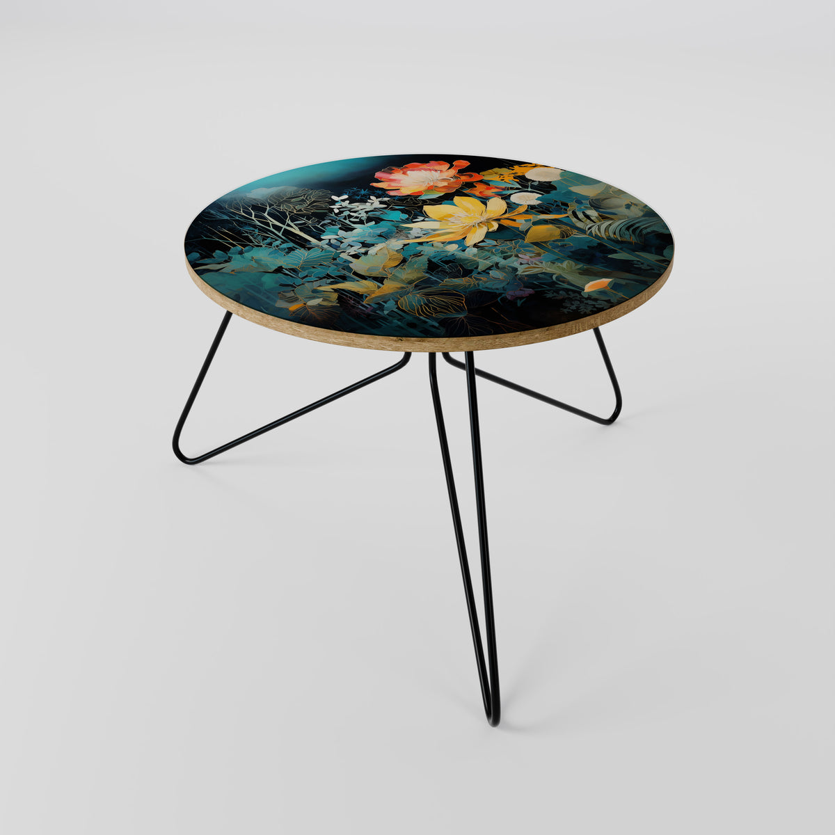 MIDNIGHT FLOWERS Coffee Table