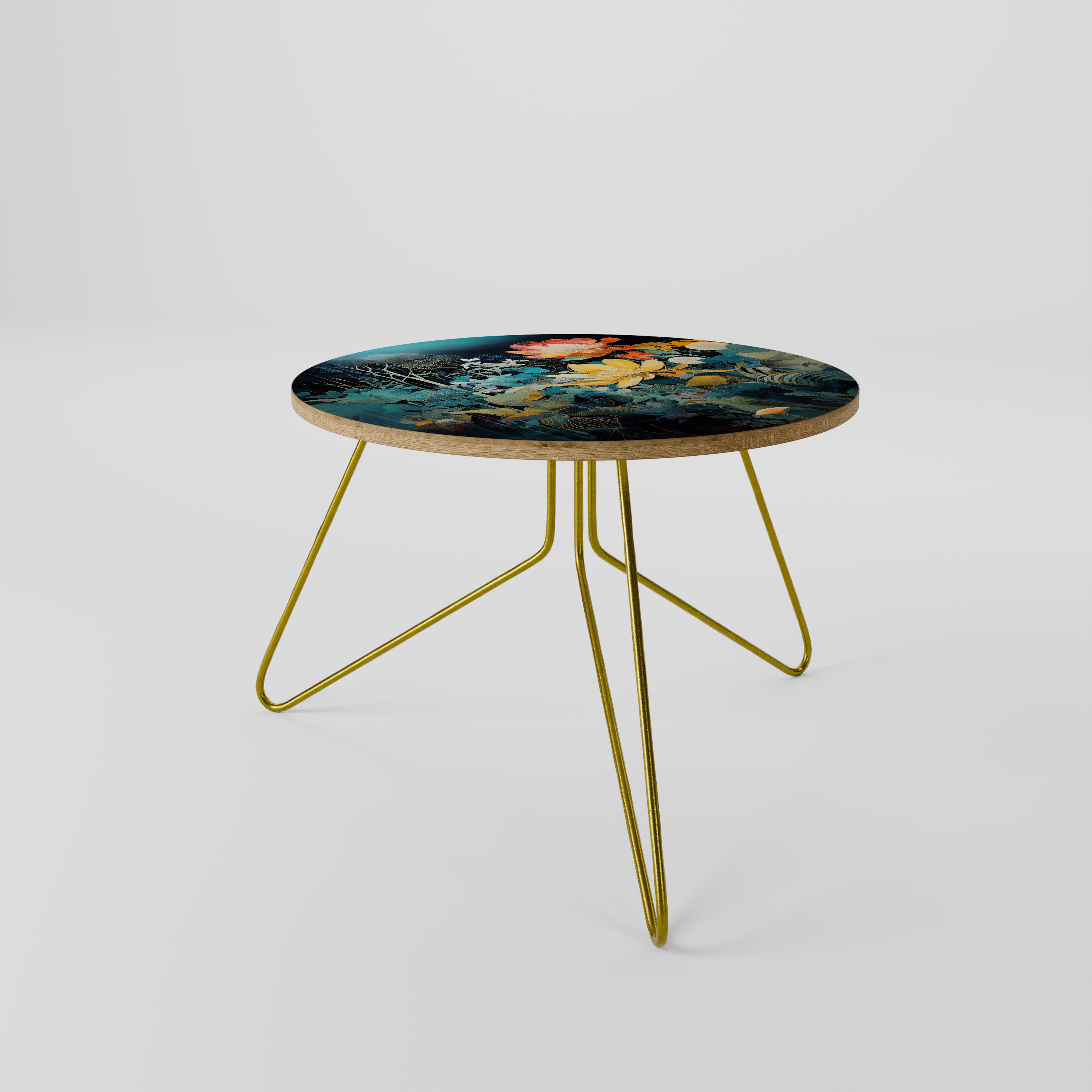 MIDNIGHT FLOWERS Coffee Table 60