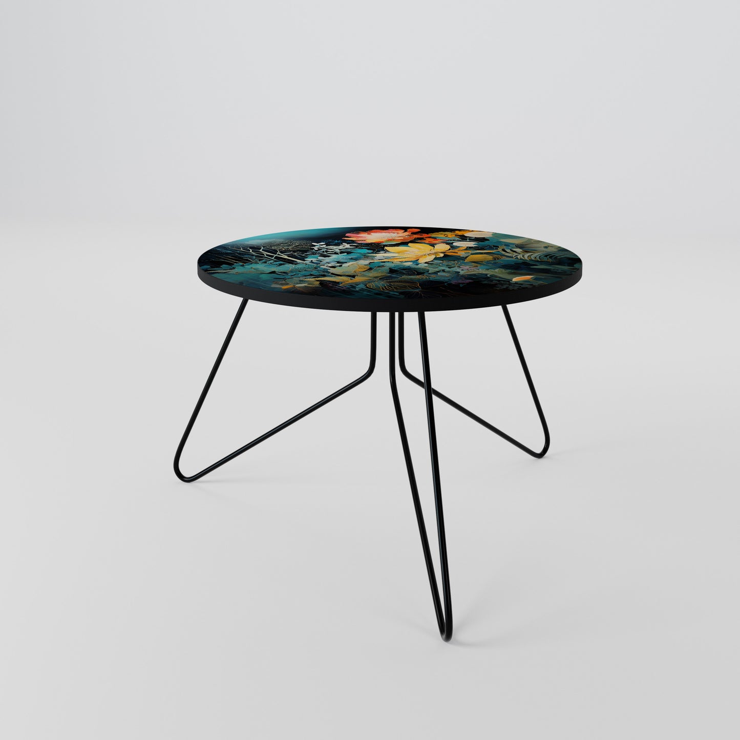 MIDNIGHT FLOWERS Coffee Table