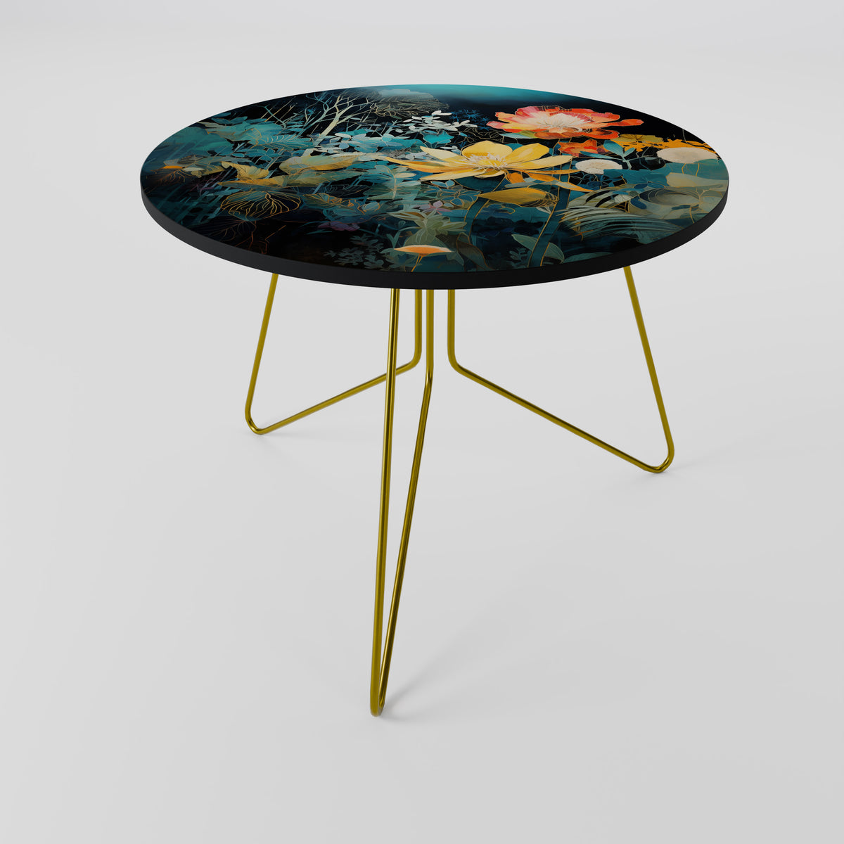 MIDNIGHT FLOWERS Coffee Table