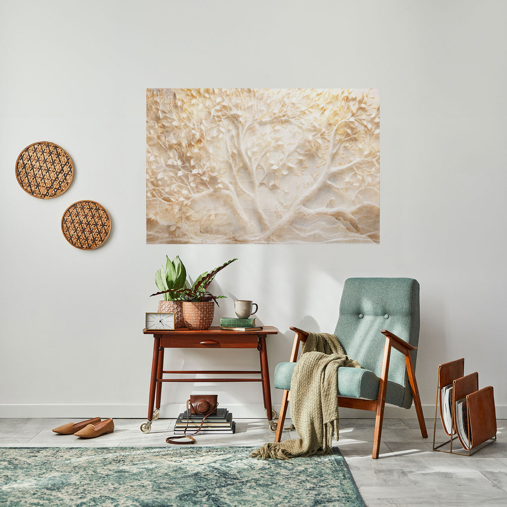 Póster horizontal autoadhesivo CRECIMIENTO LUMINOSO