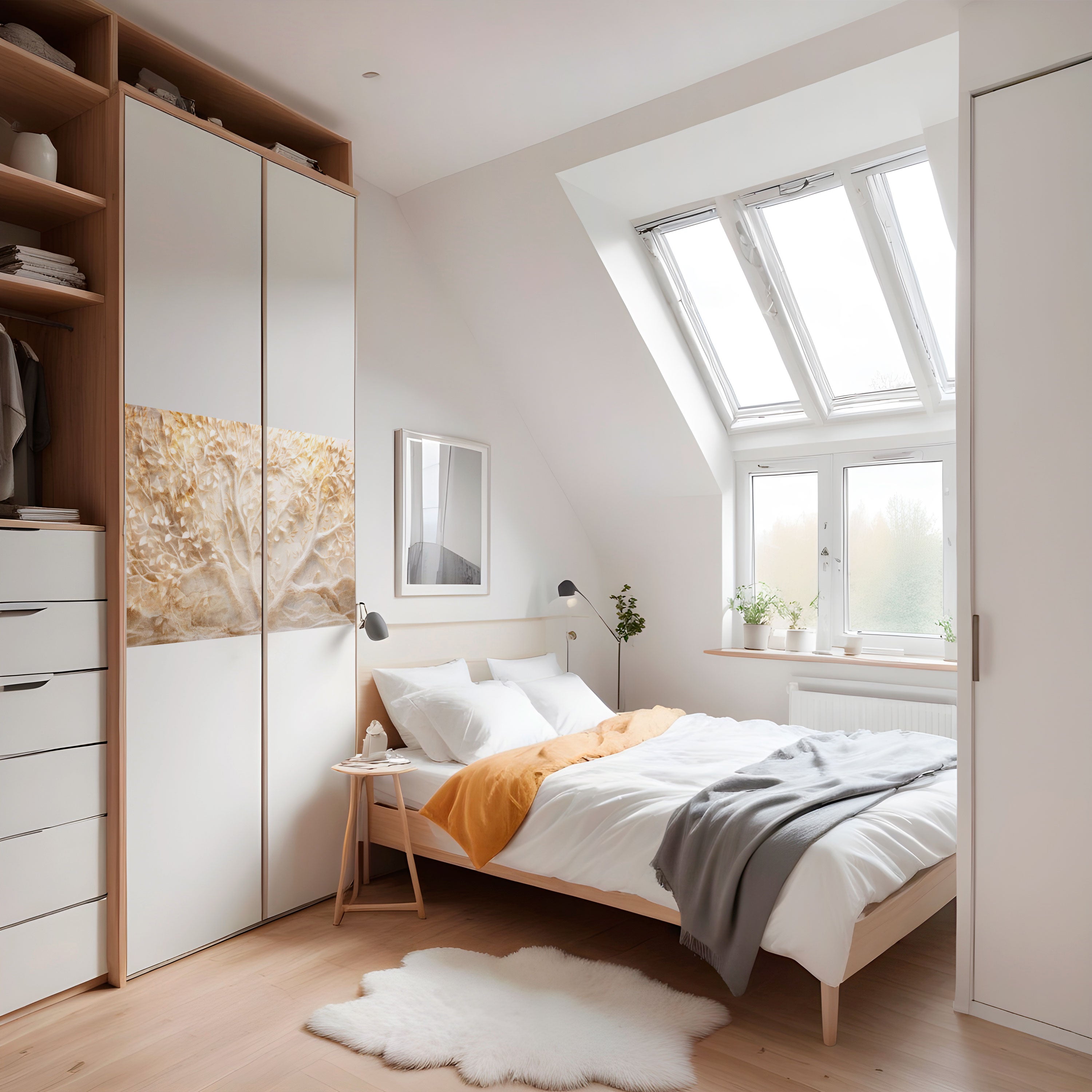 Póster horizontal autoadhesivo CRECIMIENTO LUMINOSO