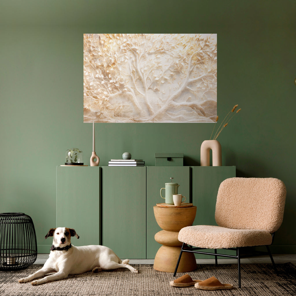 Póster horizontal autoadhesivo CRECIMIENTO LUMINOSO