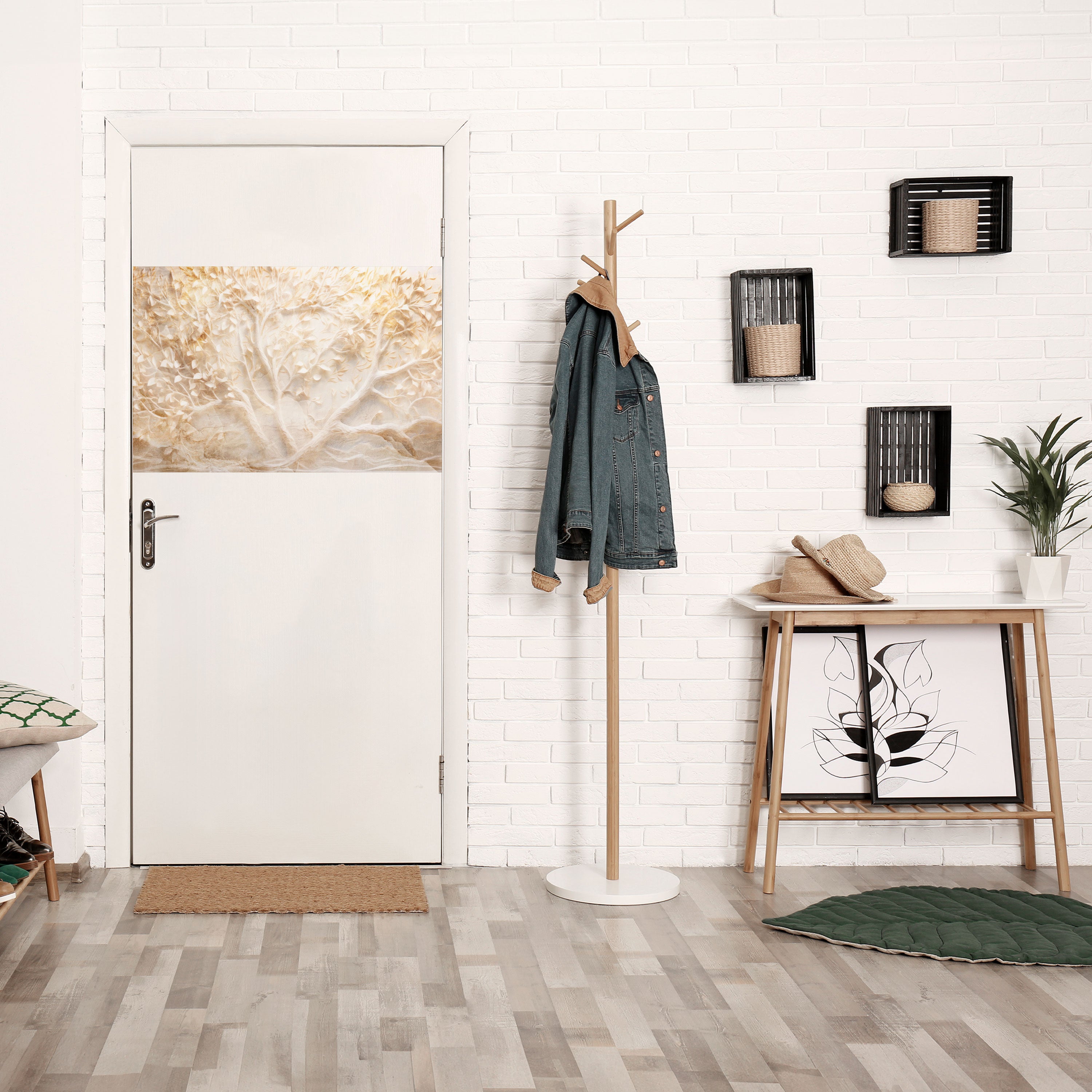 Póster horizontal autoadhesivo CRECIMIENTO LUMINOSO