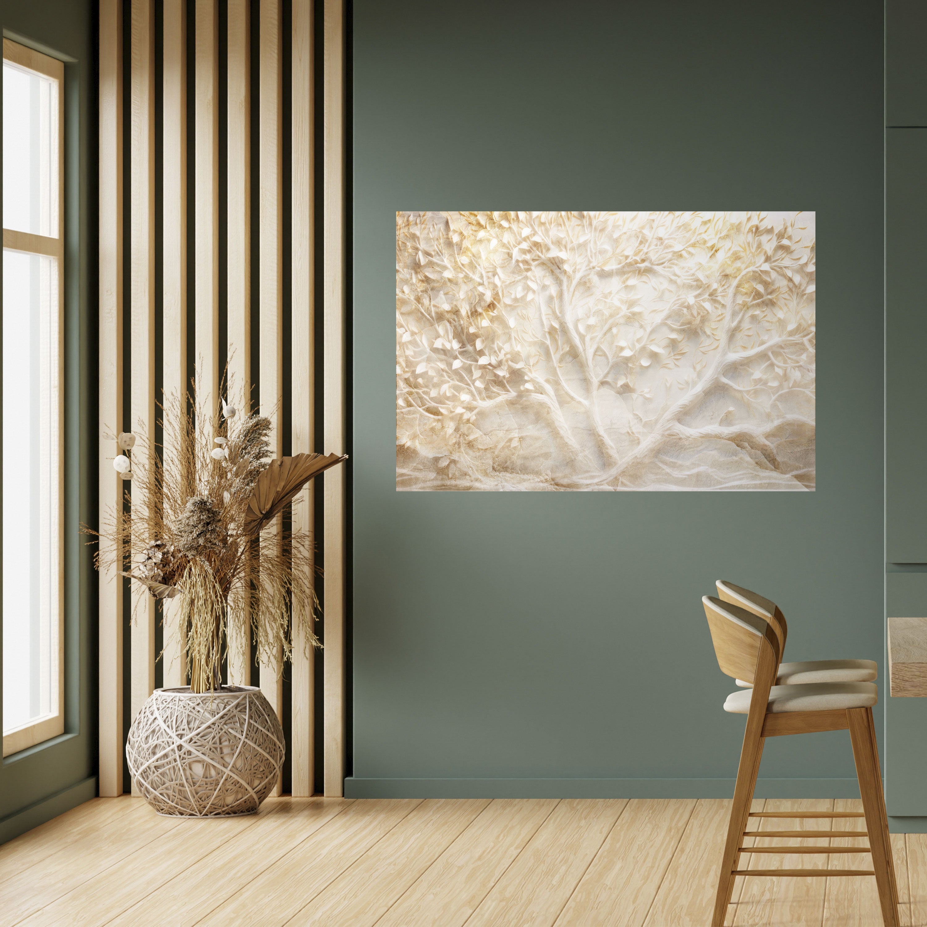 Póster horizontal autoadhesivo CRECIMIENTO LUMINOSO