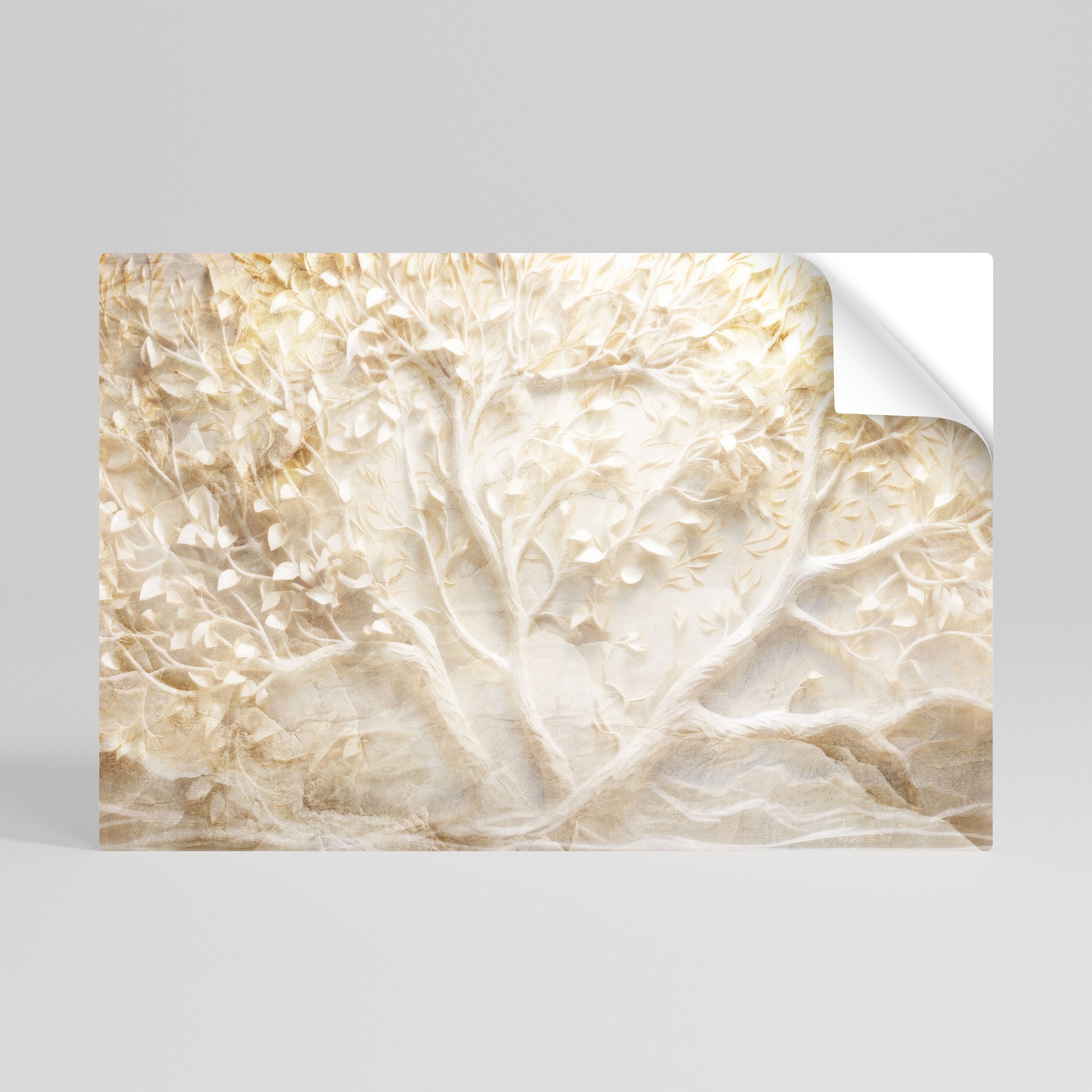 LUMINOUS GROWTH Peel and Stick Horizontal Poster