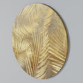 GOLDEN PALM DREAMSCAPE Round Wall Art
