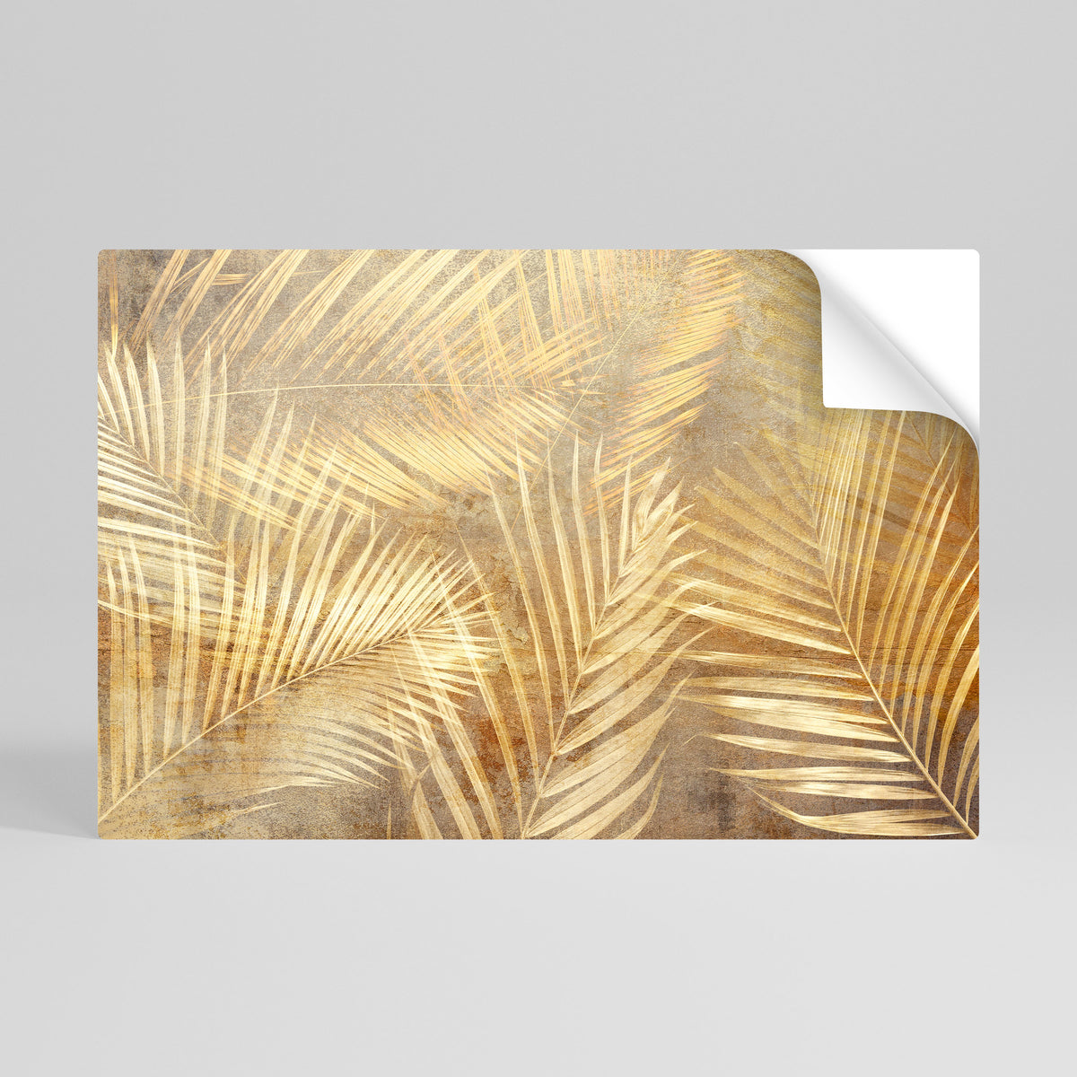 GOLDEN PALM DREAMSCAPE Póster adhesivo horizontal