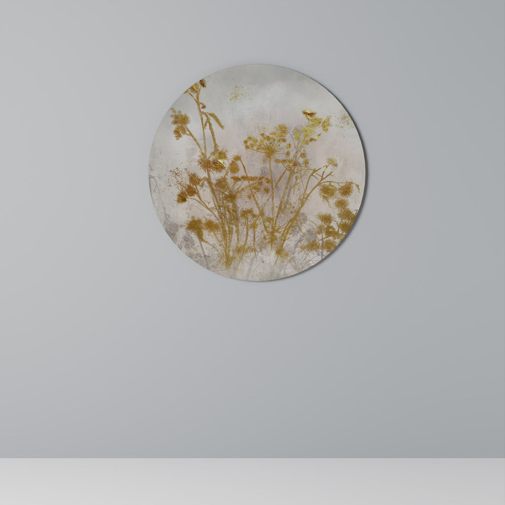 LONESOME SPRIG Round Wall Art